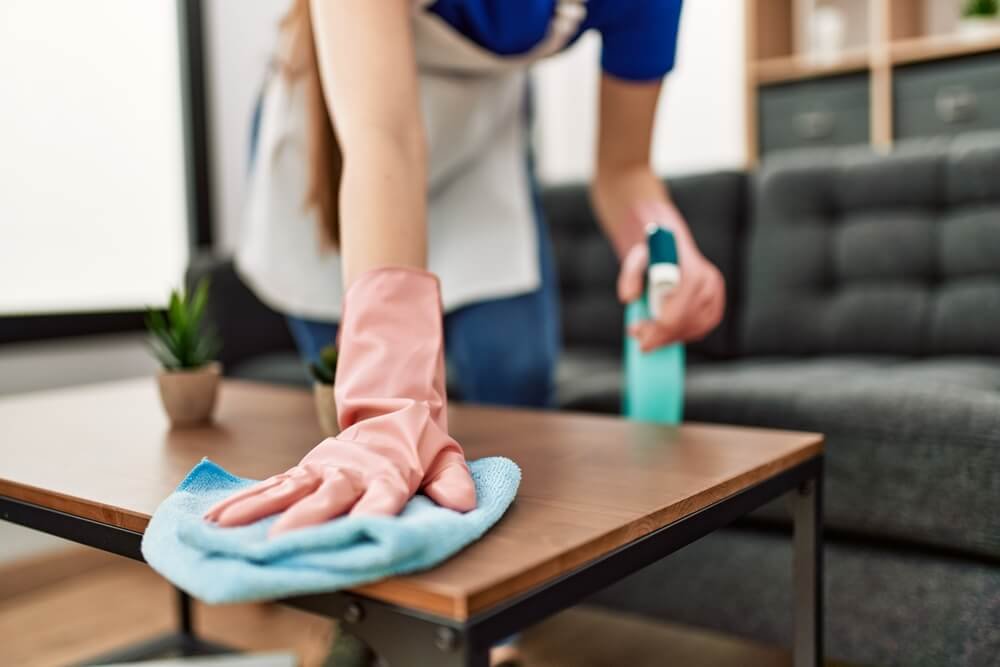 Living room cleaning Services in the United States